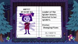 TSUnderswap Sparing Muffet in Genocide [upl. by Morgen]