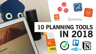 10 Apps for Planning Your 2018 [upl. by Leagiba]