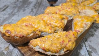 The BEST quick appetizer is this Pimento French Loaf [upl. by Leakcim682]