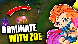 ZOE IS THE BEST CHAMPION TO DOMINATE IN DIAMOND [upl. by Eelynnhoj388]