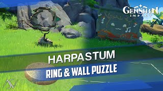 Genshin Impact Event 16  Harpastum Ring amp Wall Puzzle [upl. by Rehpotisrhc]