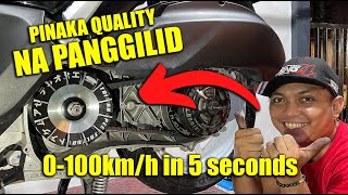 RS8 V42 CVT  PANGGILID TIPS para sa NMAXAerox [upl. by Eednak]