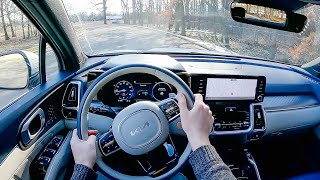 2022 Kia Sorento PHEV SXPrestige  POV Test Drive Binaural Audio [upl. by Javier]