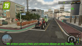 LS 25  Deutsch  Lets Play  Xiaomai Farm  003  Reisernte und Verkauf [upl. by Gaynor]