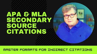 APA amp MLA Secondary Source Citations  SourceWithinaSource 👇 [upl. by Baalman]