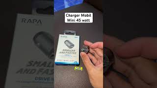 Car charger mini 45 watt rapatech Drive II [upl. by Latsryk587]