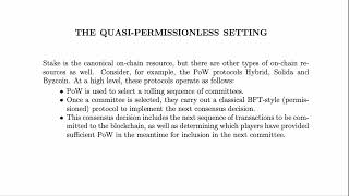 Permissionless Consensus Tutorial 9 of 13 [upl. by Beckie807]