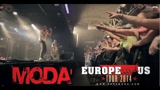 Modà  Pillole dello Europe amp US Tour 2014 parte 1 Barcellona  Monaco  Zurigo [upl. by Arria]