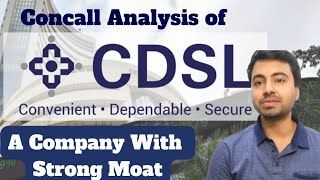 CDSL Concall Analysis  CDSL Future Growth Triggers  CDSL Stock Analysis [upl. by Tat323]