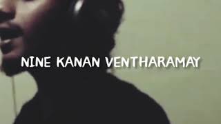 Neelakasha cheruvil nune kanan ven tharamay song status feelings [upl. by Natehc331]