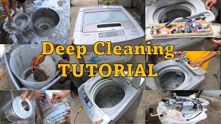 Washing Machine Deep Cleaning Tutorial [upl. by Rustin]