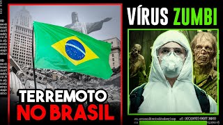 MAIOR TERREMOTO NO BRASIL VULCÃO DESCOBERTO e VIRUS ZUMBI I Absurdos da Semana [upl. by Idnaj974]