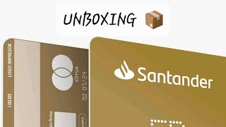 ¡UNBOXING SANTANDER FIESTA REWARDS ORO ¿Será buena opción esta tarjeta de crédito [upl. by Southard731]