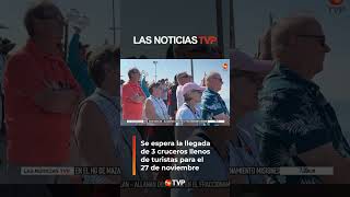 ¡Llegarán grandes cruceros en Mazatlán  Las Noticias TVP [upl. by Attej128]