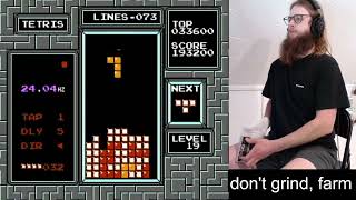 old NES Tetris 19PB rolling [upl. by Concha]