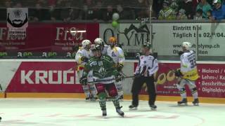 1 Halbfinalspiel EHC Olten vs HC Ajoie 43 nP [upl. by Lindsy]