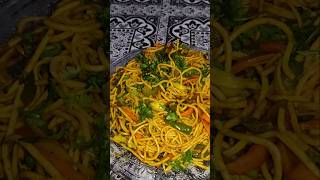 Spicy 🔥 hakka noodles 🍝  recipe [upl. by Jariah]