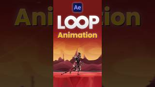 Loop Motion Graphic in After Effect tutorial aftereffects [upl. by Loreen]