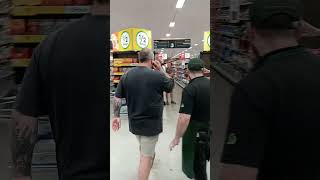 Glenelg Adelaide Scuffle At Woolies [upl. by Arrehs888]