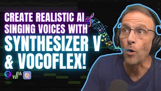 COOL Realistic AI Singing Voices with Synthesizer V and Vocoflex [upl. by Concoff944]