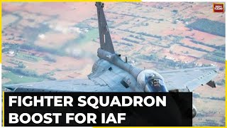 First Tejas Jet Joins Service Fighter Squadron Boost For IAF [upl. by Aubreir564]