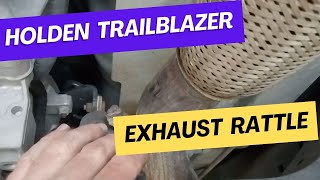 Holden trailblazer exhaust rattle [upl. by Glynda]