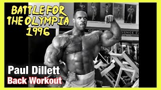 PAUL DILLETT  BACK 1996 BATTLE FOR THE OLYMPIA [upl. by Bozovich]