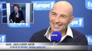 Nicolas Canteloup  Bruce Toussaint de retour à Europe 1 [upl. by Hahnert156]