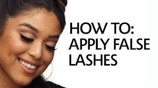 Get Ready With Me How To Apply False Eyelashes  Sephora [upl. by Garmaise]