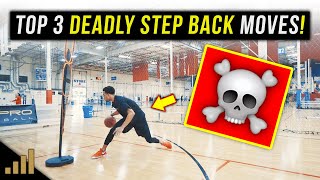 How to 3 Simple But DEADLY Step Back Jump Shot Basketball Moves [upl. by Lonnie]