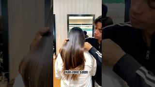 Hair Transformation straighthair hairgrowthchallenge2021 viralhair youtubeshorts delhisalon [upl. by Anevad]