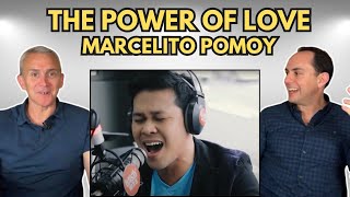 FIRST TIME HEARING The Power of Love by Marcelito Pomoy REACTION [upl. by Lytsyrk622]