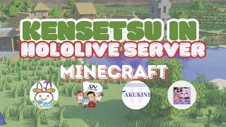 Minecraft Kensetsus of Hololive Server [upl. by Arabela]