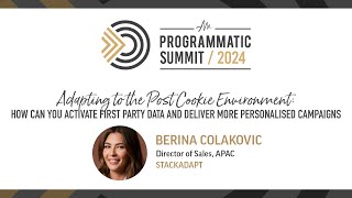 Insights from the Programmatic Trailblazers Berina Colakovic [upl. by Martica]