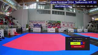 S1 Cupa Romaniei 2024 Taekwondo WT [upl. by Amalbena]