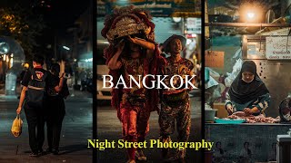 Bangkok Street Photography  POV Night [upl. by Alyahc]