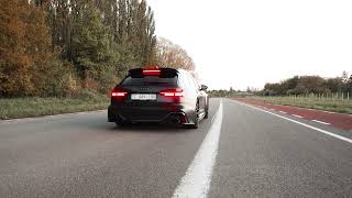 2023 Audi RS6  Loud Accelerations and Flybys [upl. by Goff901]