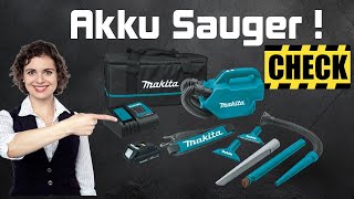 Akku Auto Staubsauger unter 100 Euro Makita DCL184Z Staubsauger 18 V [upl. by Thorpe]