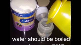 How to mix Enfamil formula with breast milk [upl. by Armelda]