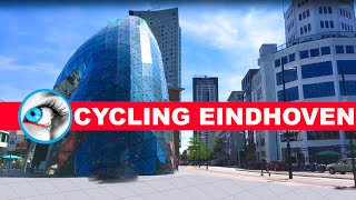 Cycling in Eindhoven City Centre  Eindhoven City Guide  Travel ‘s Noord Brabant Netherlands [upl. by Stanislaus]