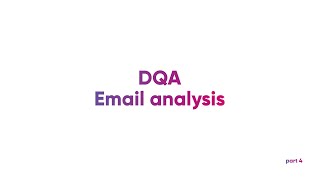 Ataccama DQ Analyzer part 4 – Email Analysis [upl. by Llewoh]