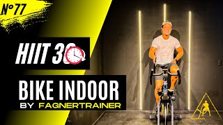 HIIT Bike 77 by Fagner Trainer  Spinning Bike Indoor [upl. by Ennahtur]