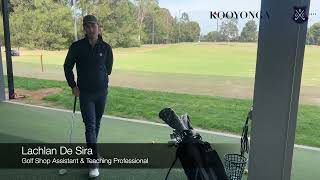 Lachlan De Sira Golf Shop Assistant amp Teaching Professional at Kooyonga Golf Club [upl. by Armillda630]