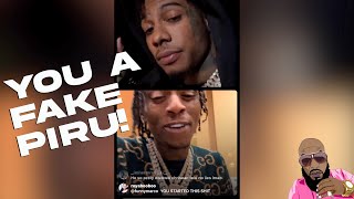 Blueface And Soulja Boy Go At It On IG Live [upl. by Fulcher]