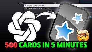 Using ChatGPT To Create Anki Flashcards in MINUTES Save Time in Medical School [upl. by Analise]