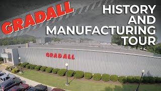 Gradall Excavator History and Manufacturing Tour [upl. by Acirrehs]