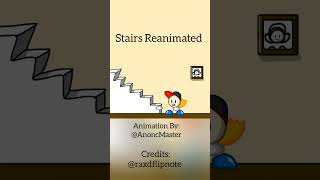 Stairs  A Reanimated Shorts Credits raxdflipnote memeanimation [upl. by Wilkins]