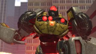 SFM  Grimlock Vs Bruticus Transformers Fall of Cybertron Fight Scene Animation [upl. by Gibby859]