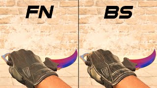 CS2 Sport Gloves  Nocts  Skin showcase all floats 4K60FPS [upl. by Adnorhs]