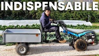 Trasformo il MOTOCOLTIVATORE in una MOTOAGRICOLA [upl. by Dorine]